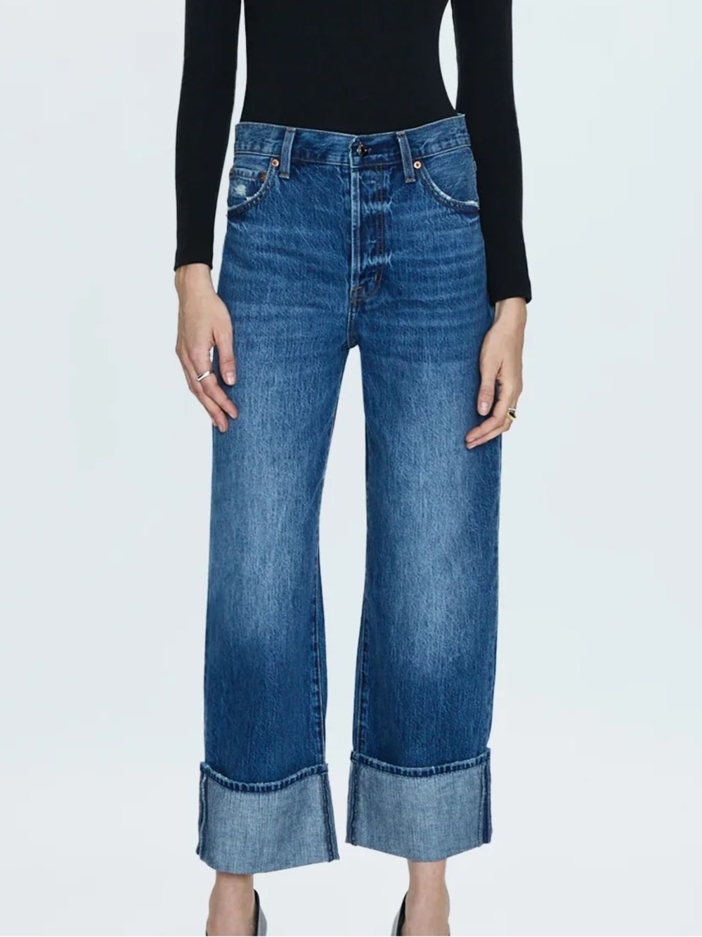 pistola Dark Blue High-Rise Jeans